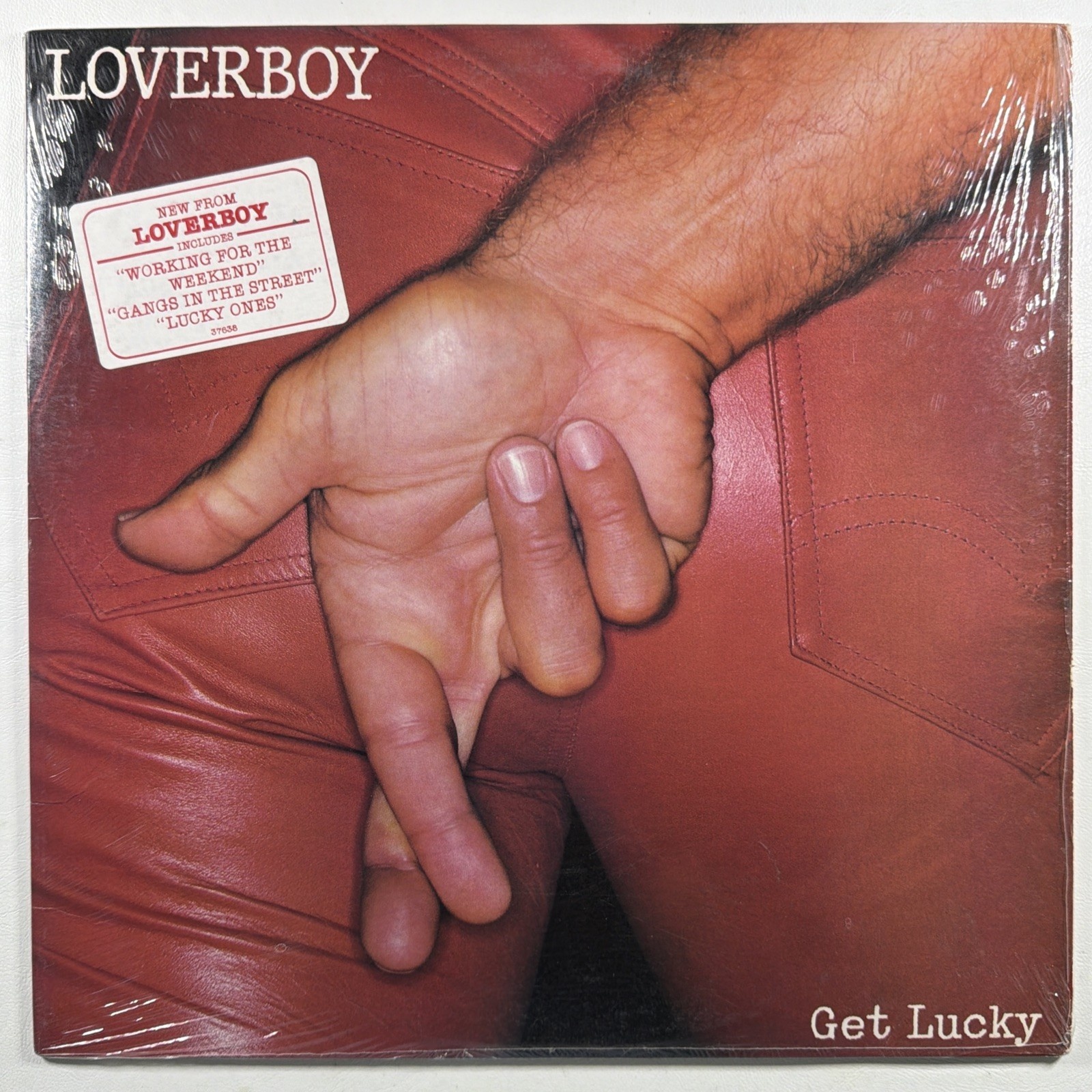 Loverboy - Get Lucky LP Columbia Records FC 37638 NM 1981 Shrinkwrap Hype
