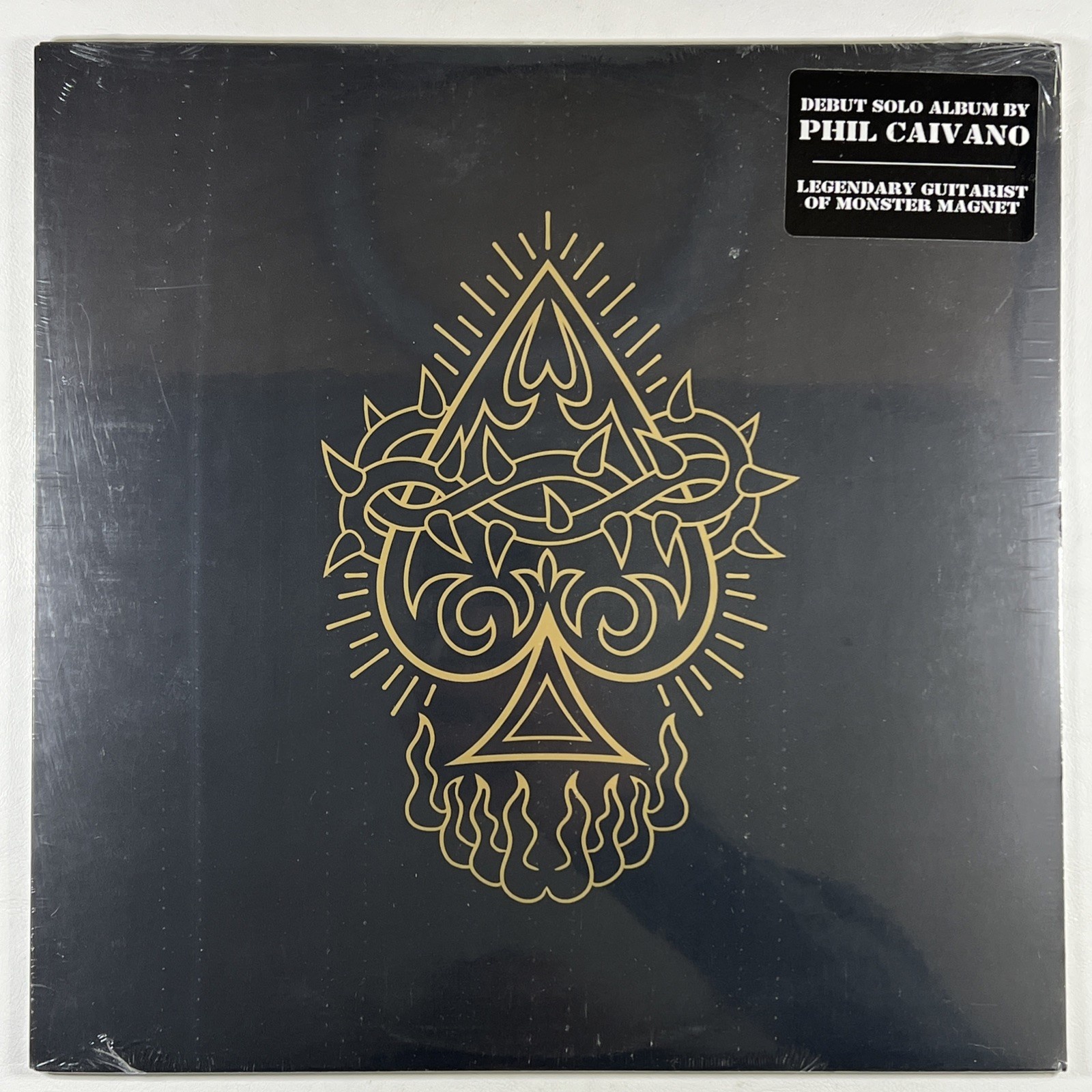 Phil Caivano “Caivano” LP/CHUD Music (Sealed) Gold Vinyl 2023 Heavy Metal