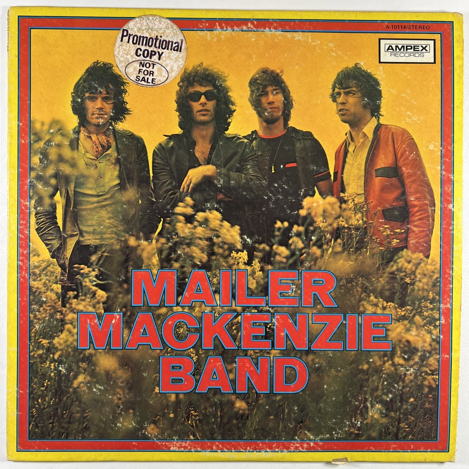 Mailer MacKenzie Band “Self Titled” LP/Ampex A-10114 (EX) White Promo 1970