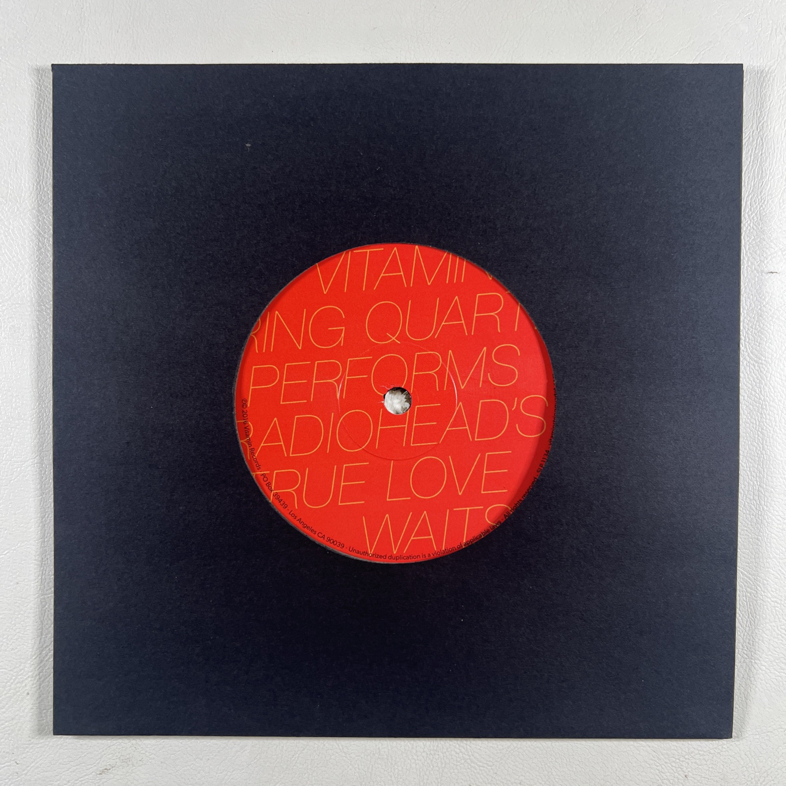Vitamin String Quartet “True Love Waits/Burn The Witch” Single 7” (EX) RSD 2016 - Image 3