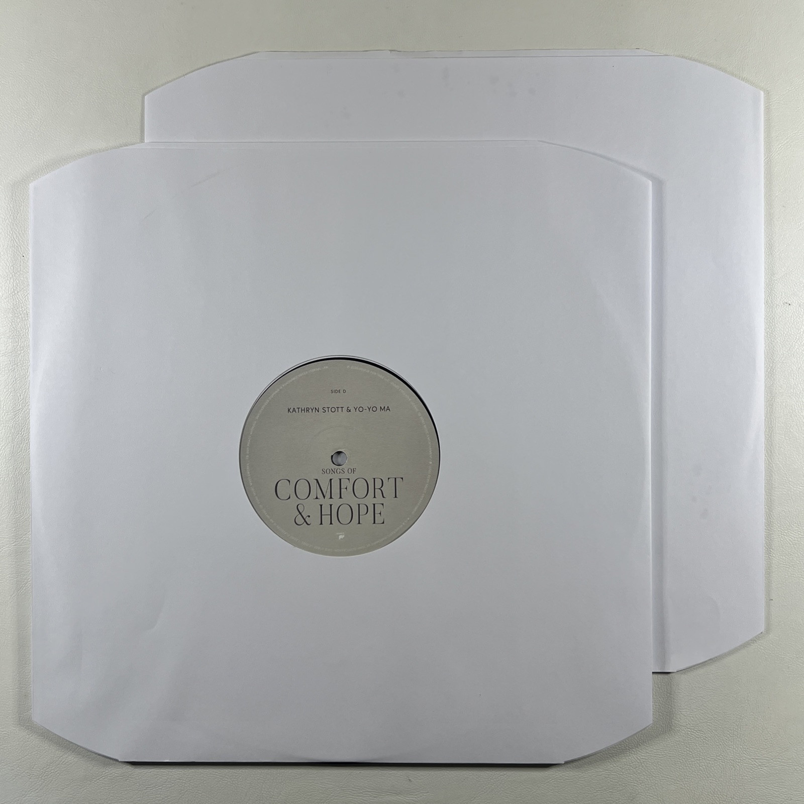 Yo-Yo Ma / Kathryn Stott “Songs of Comfort & Hope” 2LP/Sony (EX) 2021 Classical - Image 5