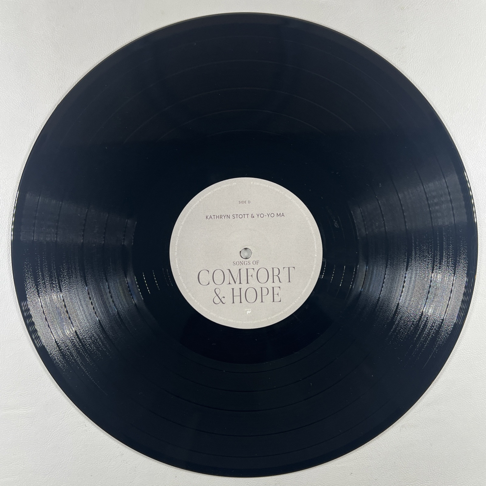 Yo-Yo Ma / Kathryn Stott “Songs of Comfort & Hope” 2LP/Sony (EX) 2021 Classical - Image 8