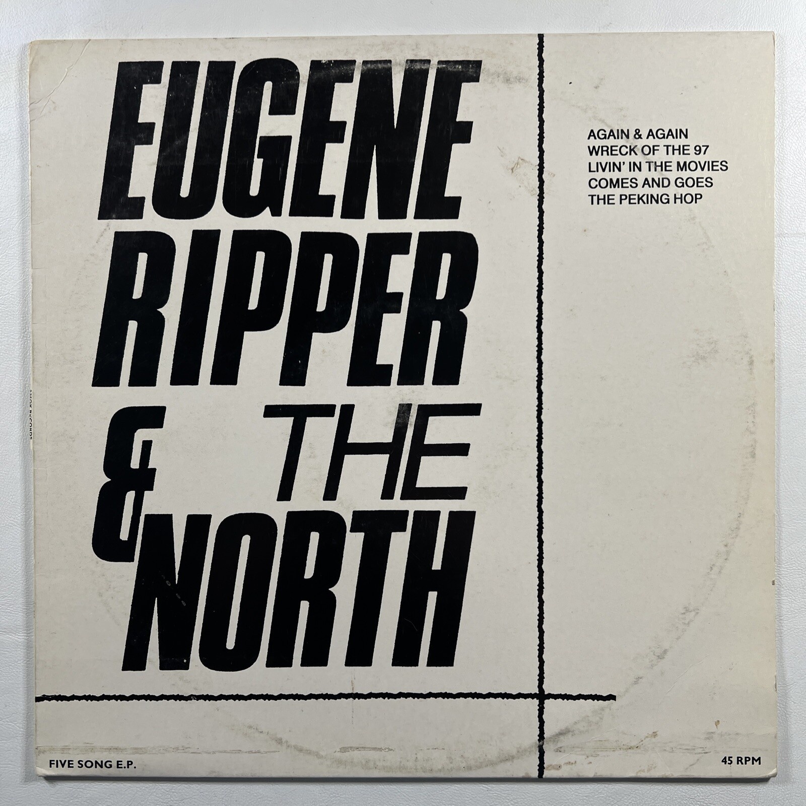Eugene Ripper And The North “Self Titled” EP/Amok Records 1988 Canada