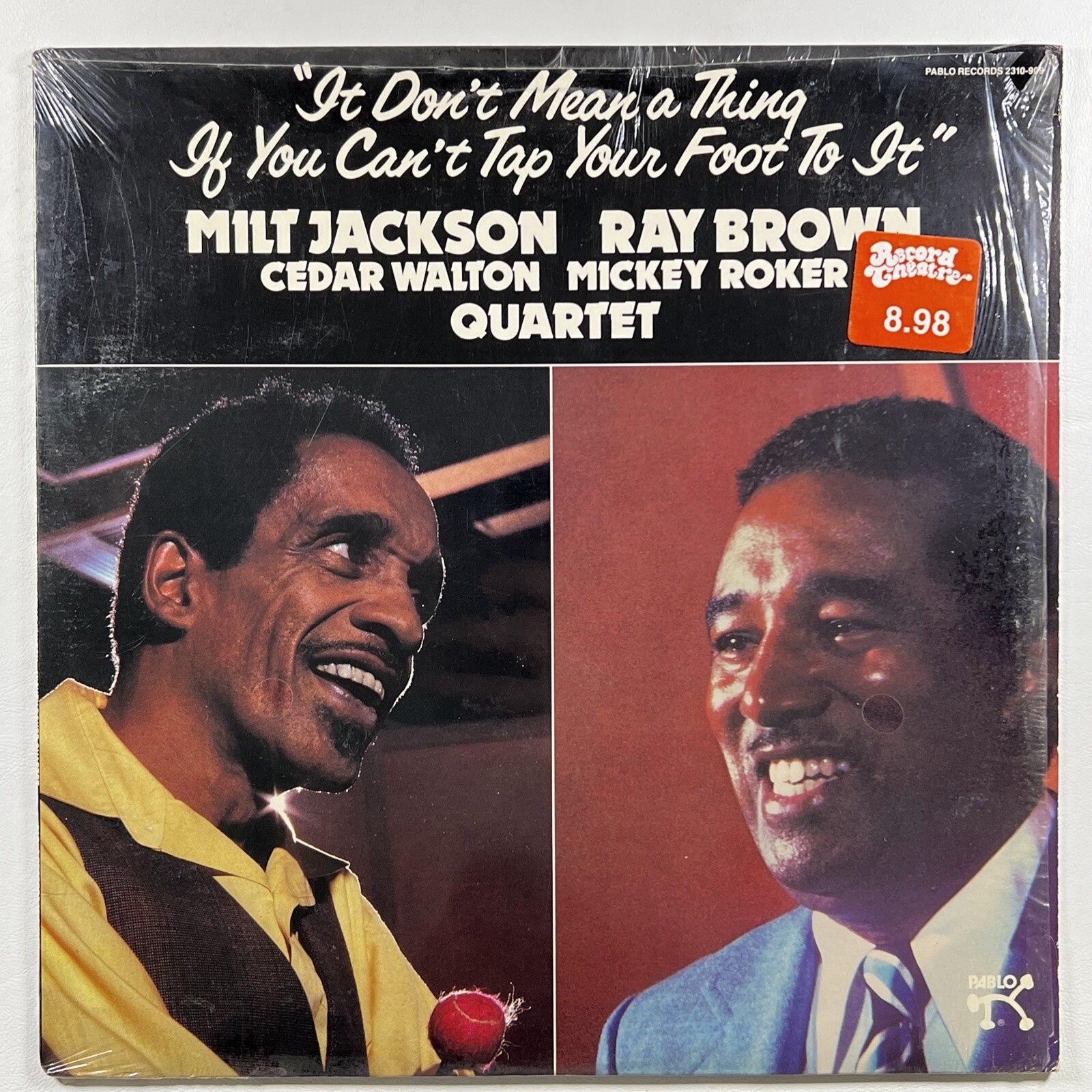 Milt Jackson/Ray Brown Quartet “It Don’t Mean A Thing …” LP/Pablo 2310-909 (EX)