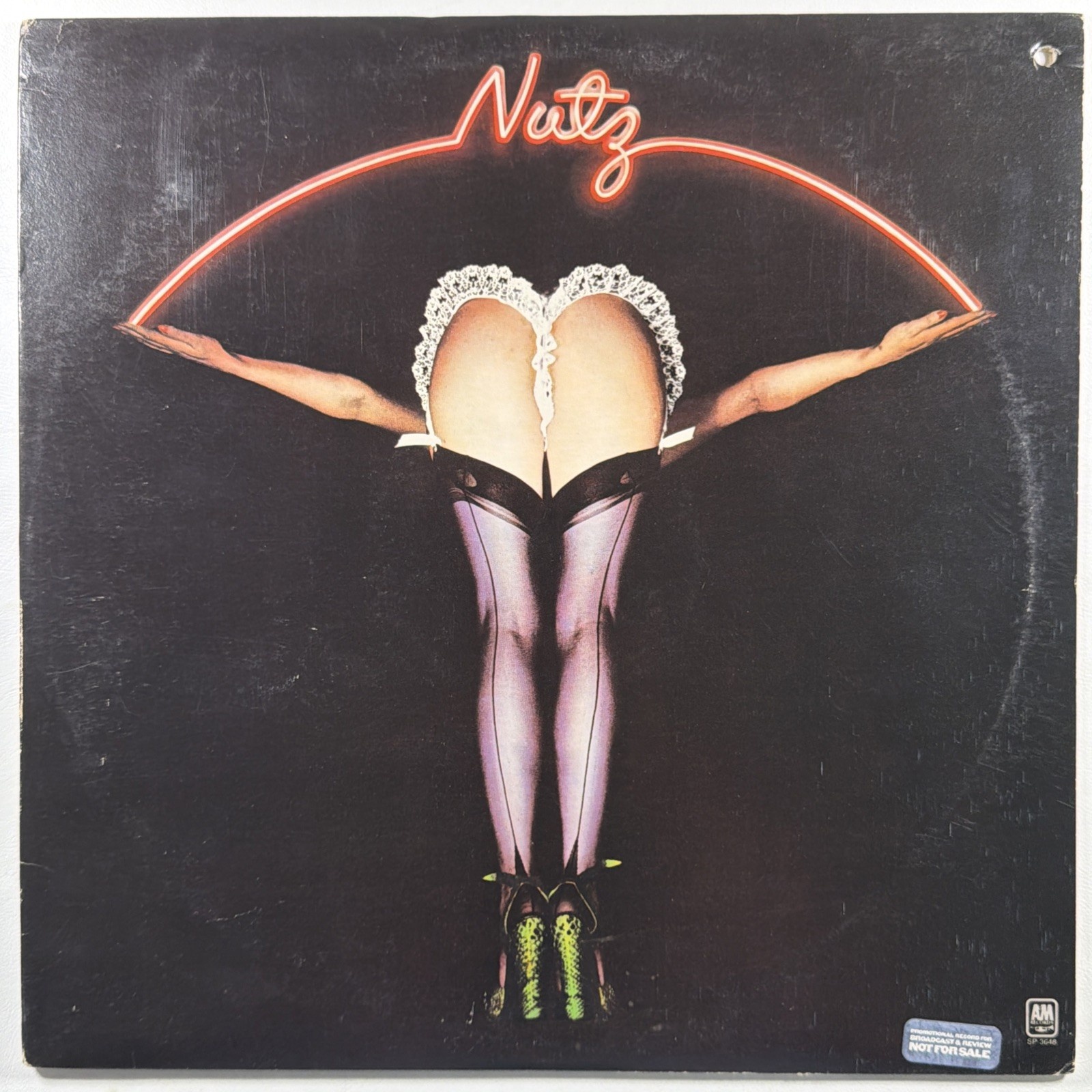 Nutz - Self Titled LP A&M SP 3648 NM White Label Promo 1975