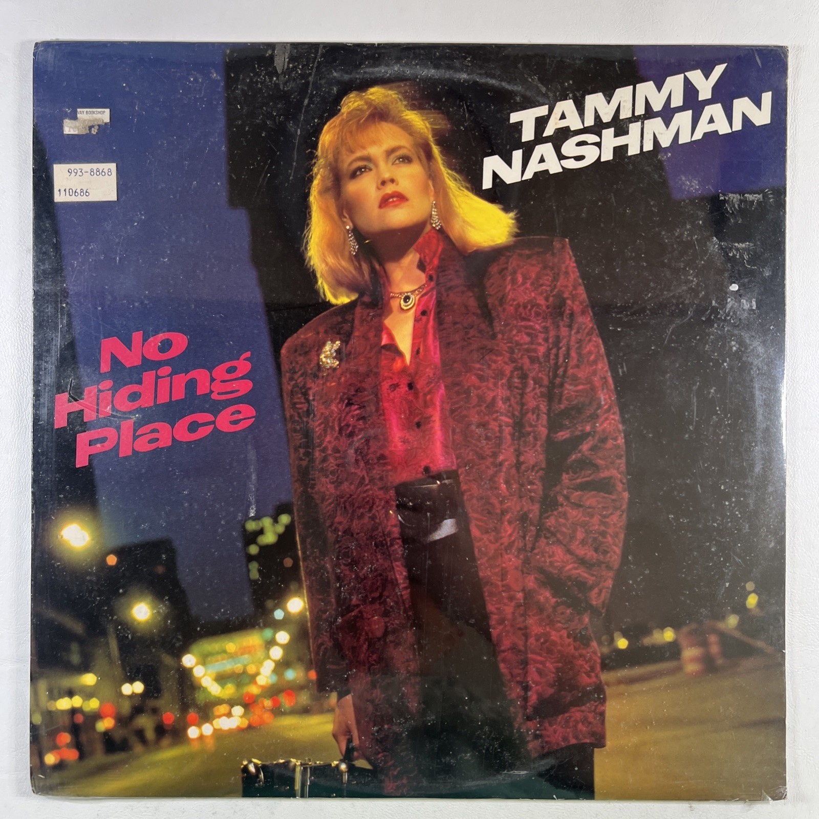 Tammy Nashman “No Hiding Place” LP/Crystal Productions (Sealed) 1986