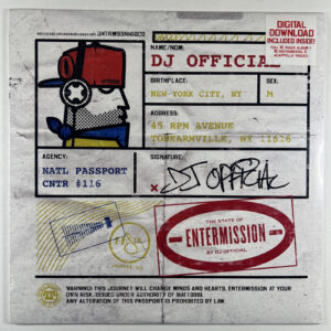 DJ Official “Entermission” Mini Album/Reach Records Ltd Ed Red Vinyl 2009 45RPM