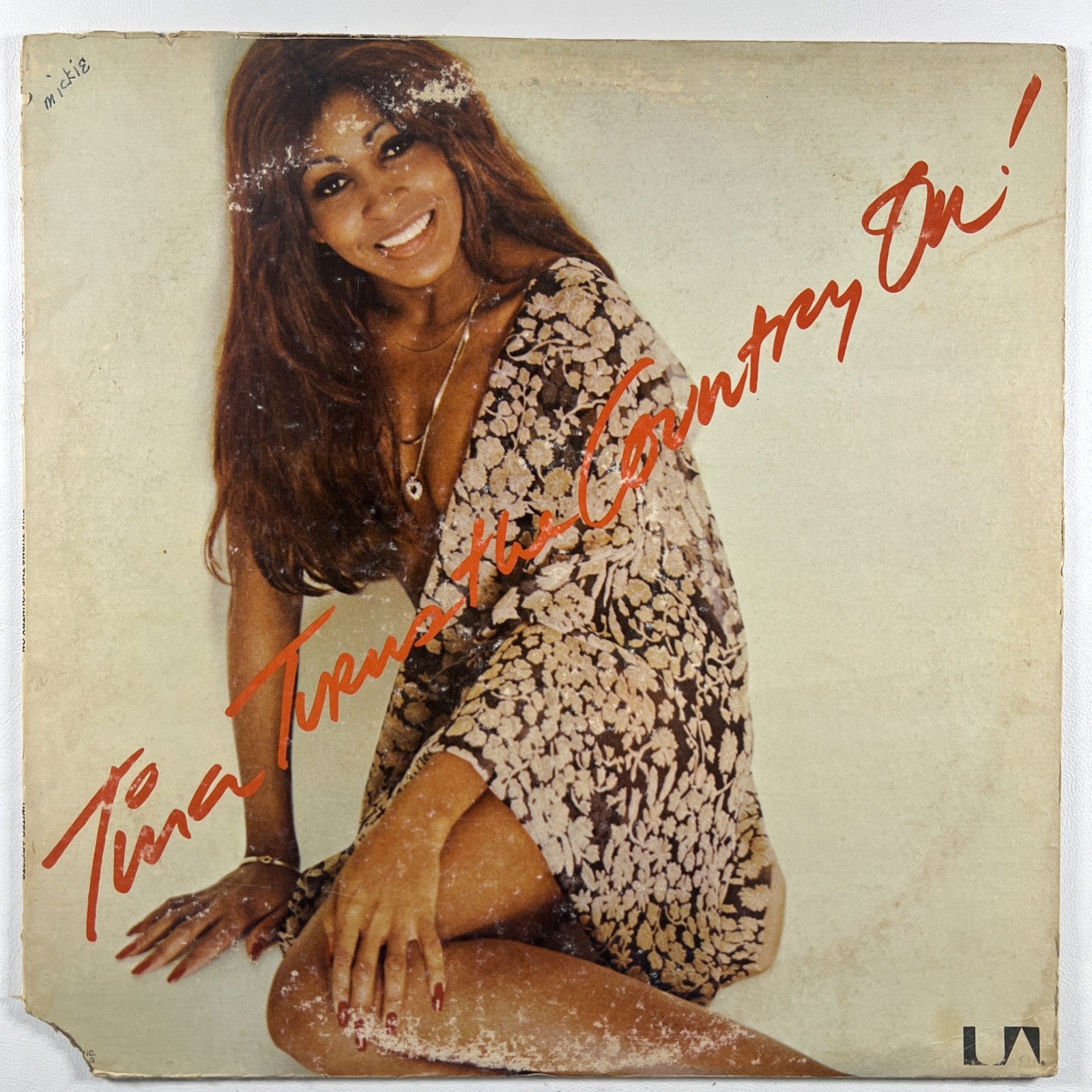 Tina Turner - Tina Turns The Country On! LP Unites Artists UA-LA200-G VG+ 1974