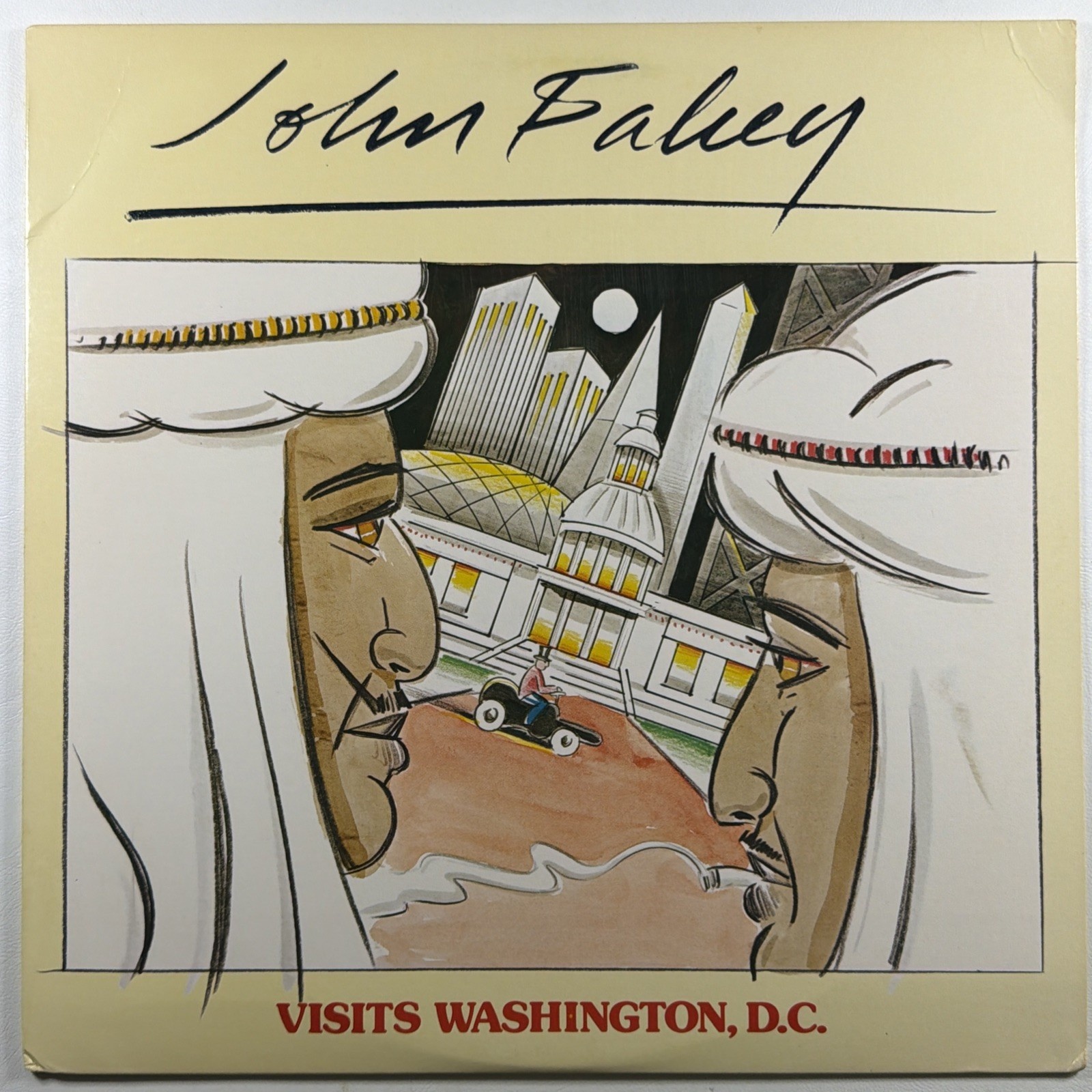 John Fahey Visits Washington D.C. Vinyl LP Takoma TAK 7069 Promo 1979 Folk