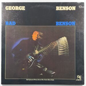 George Benson -Bad Benson LP CTI RECORDS CTI 6045 1974 White Promo Gatefold