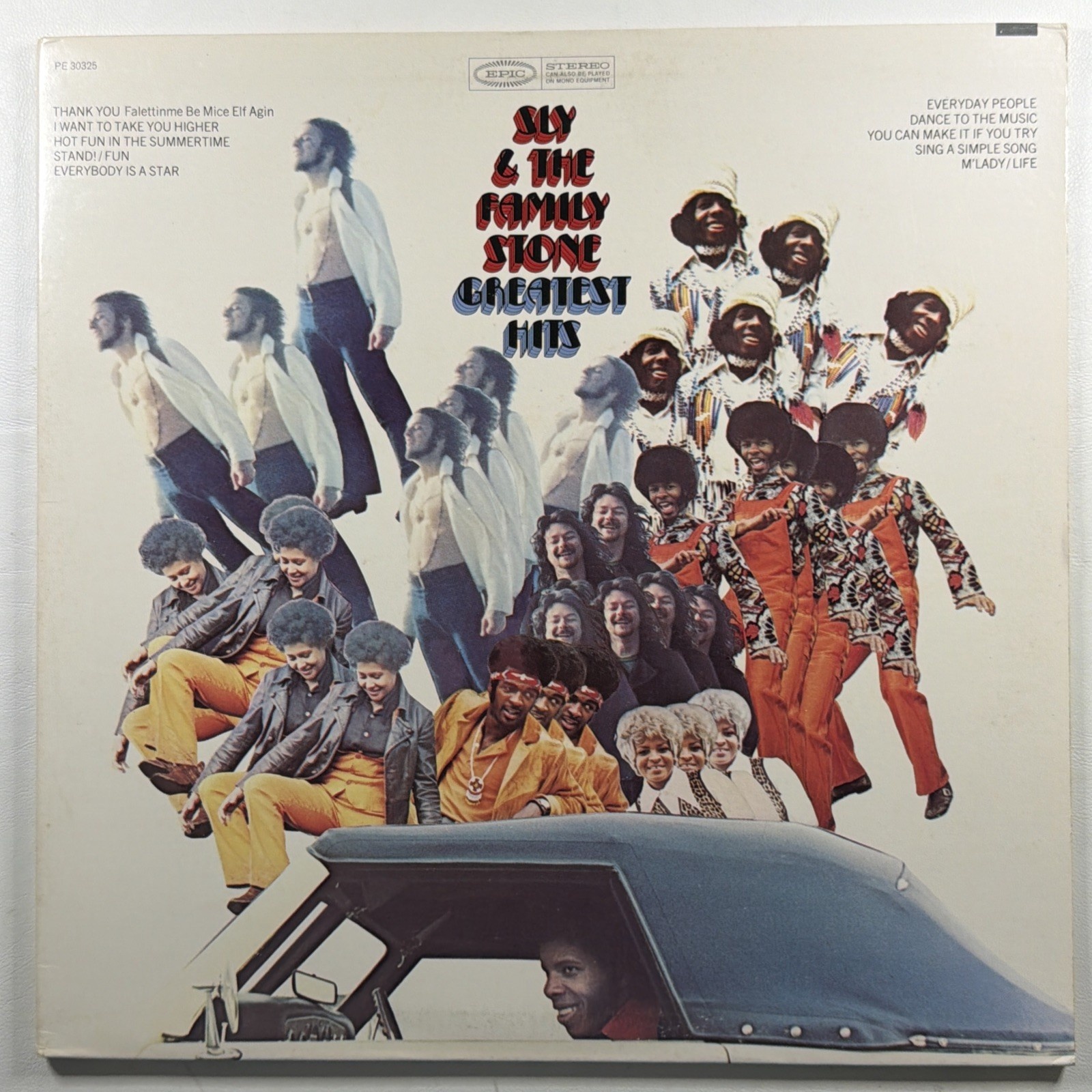Sly & The Family Stone - Greatest Hits LP Epic PE 30325 EX Reissue Gatefold