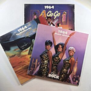 Time Life Classic Rock 1964 Three LP Lot NM Sealed Beat Goes On A Go Go Shakin’