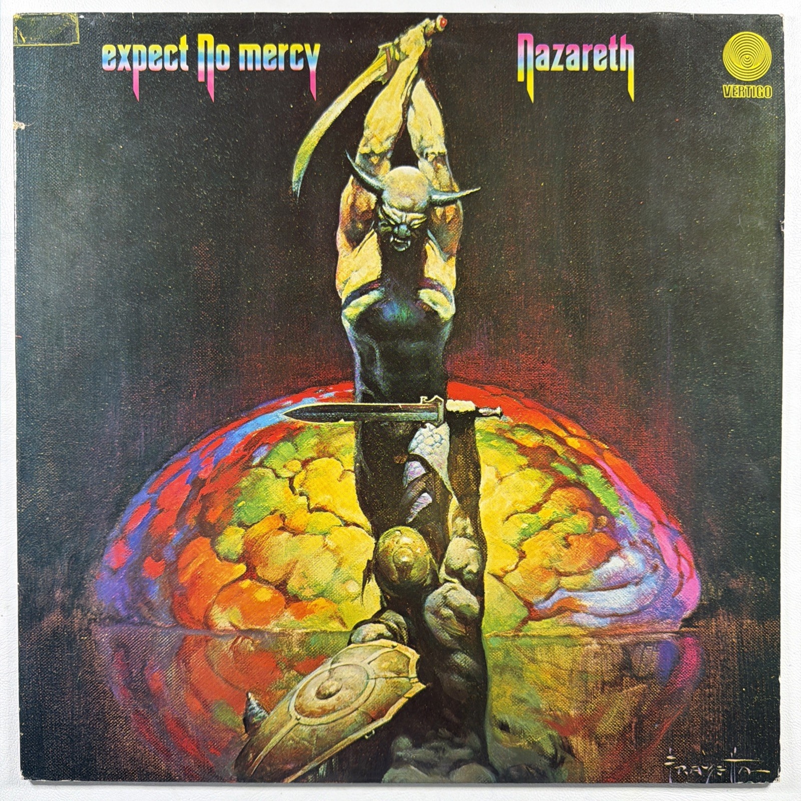 Nazareth - Expect No Mercy LP Verigo 6370 424 VG+ 1977 UK