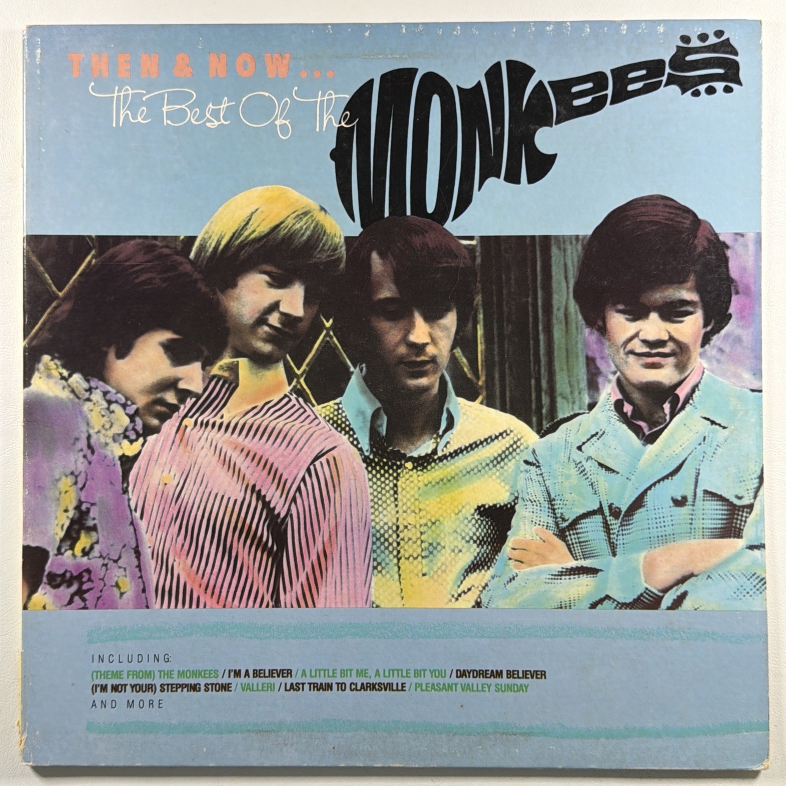 The Monkees - Then & Now: The Best Of LP Arista AFL1-7035 EX Gatefold 1986