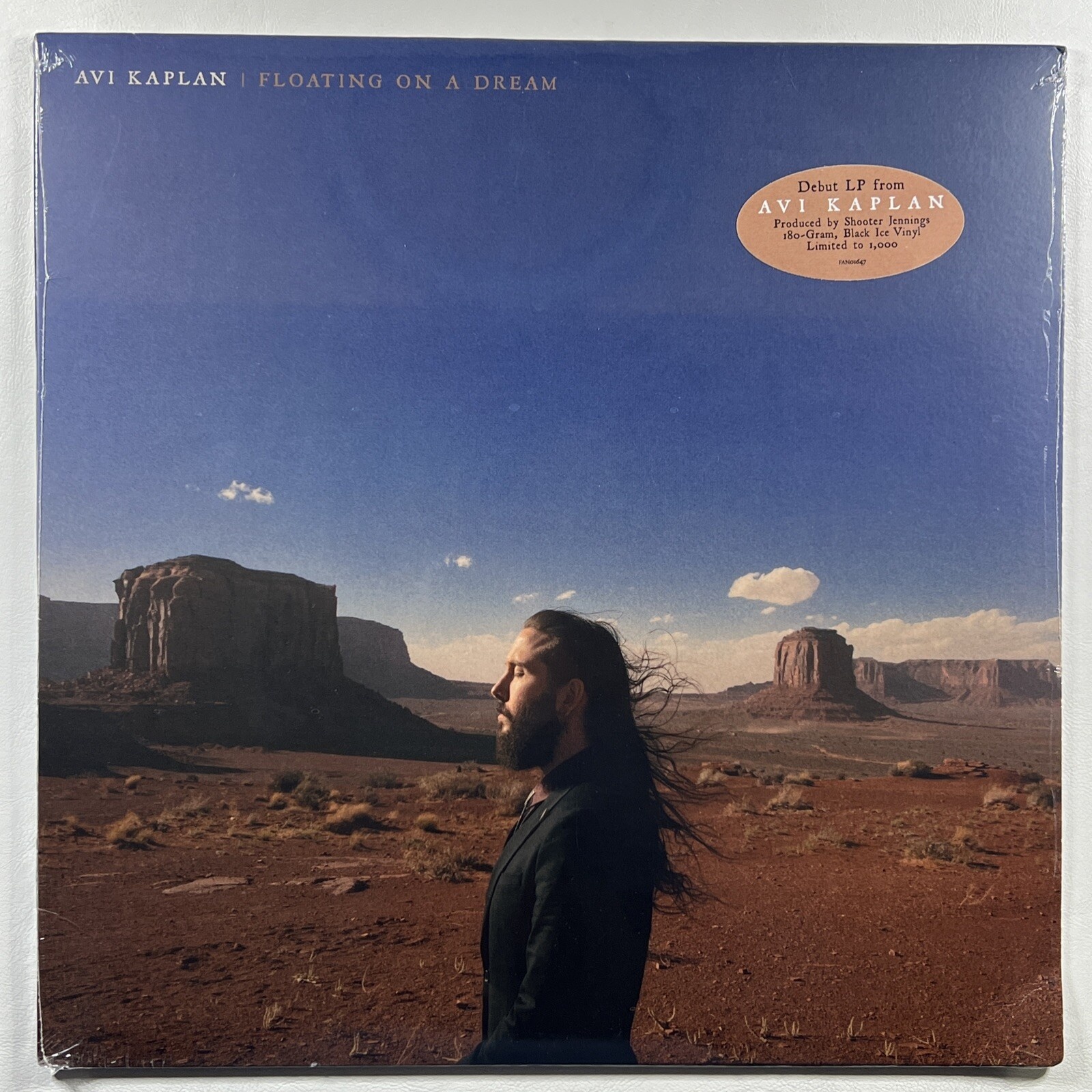 Avi Kaplan “Floating On A Dream” LP/Fantasy (Sealed) Ltd Ed/1K Black Ice 180gram
