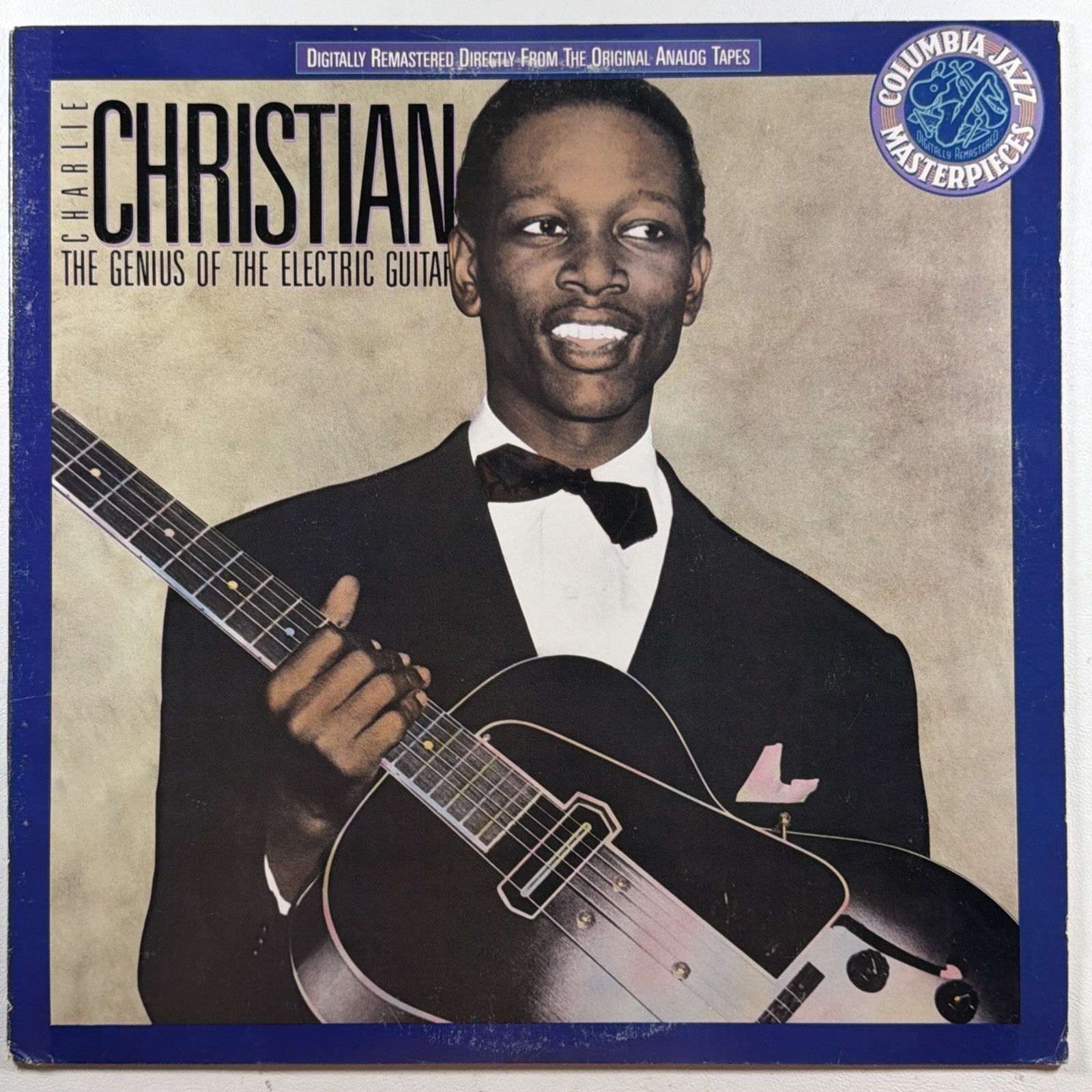 Charlie Christian - The Genius Of The Electric Guitar LP Columbia Jazz NM Mono