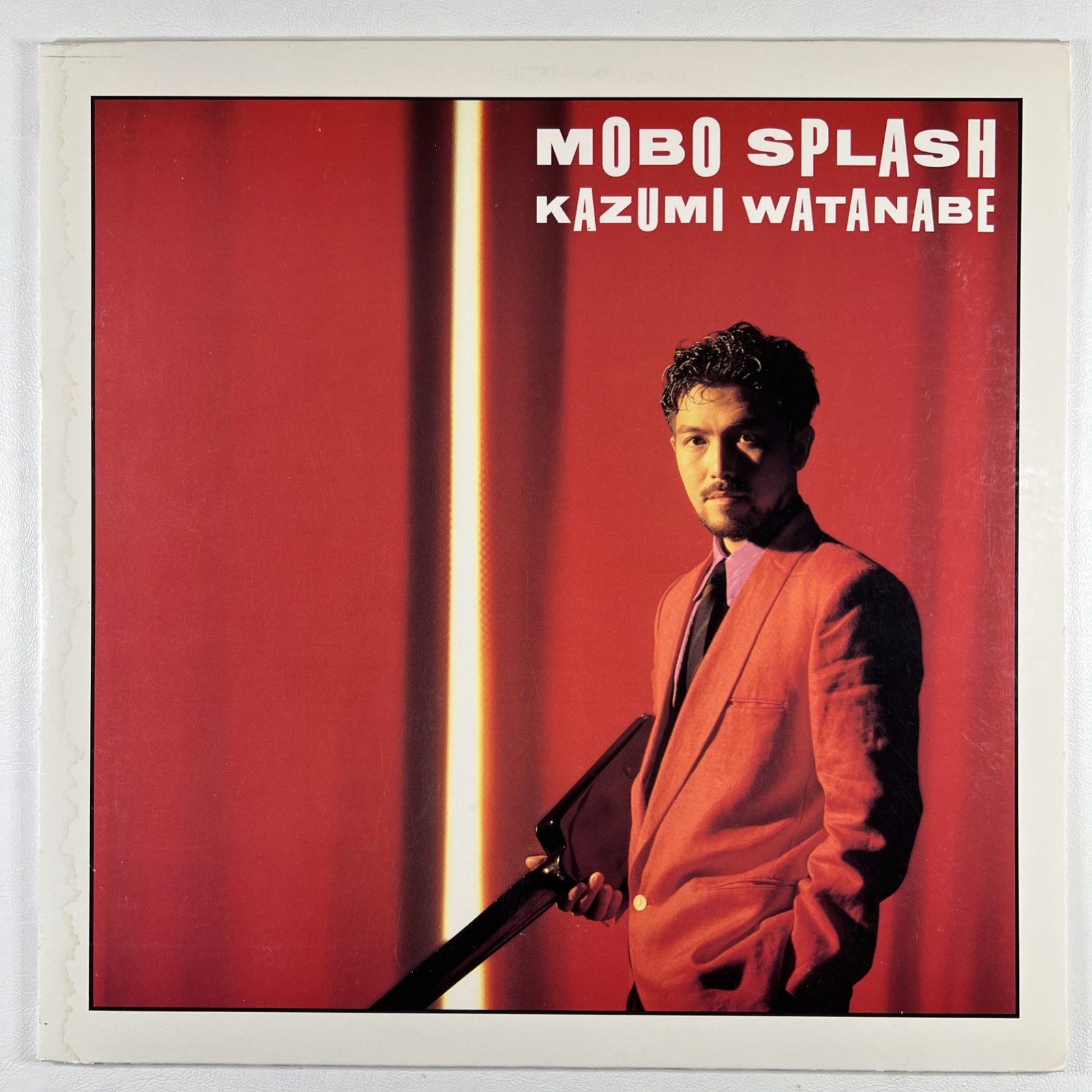 Kazumi Watanabe “Mobo Splash” LP/Gramavision (NM) White Promo 1986 Jazz Fusion