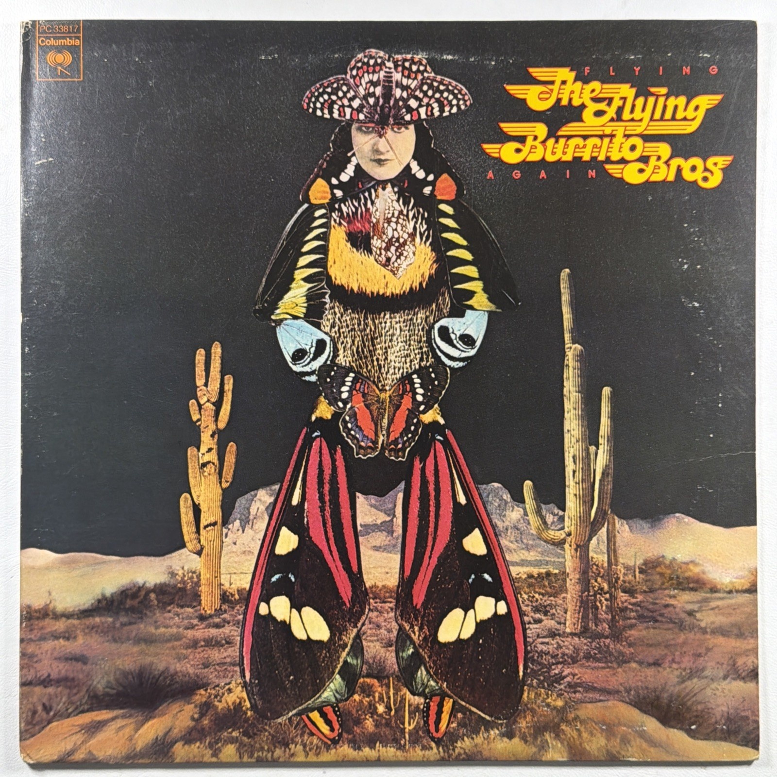 Flying Burrito Bros - Flying Again LP Columbia PC 33817 NM 1975 Promo