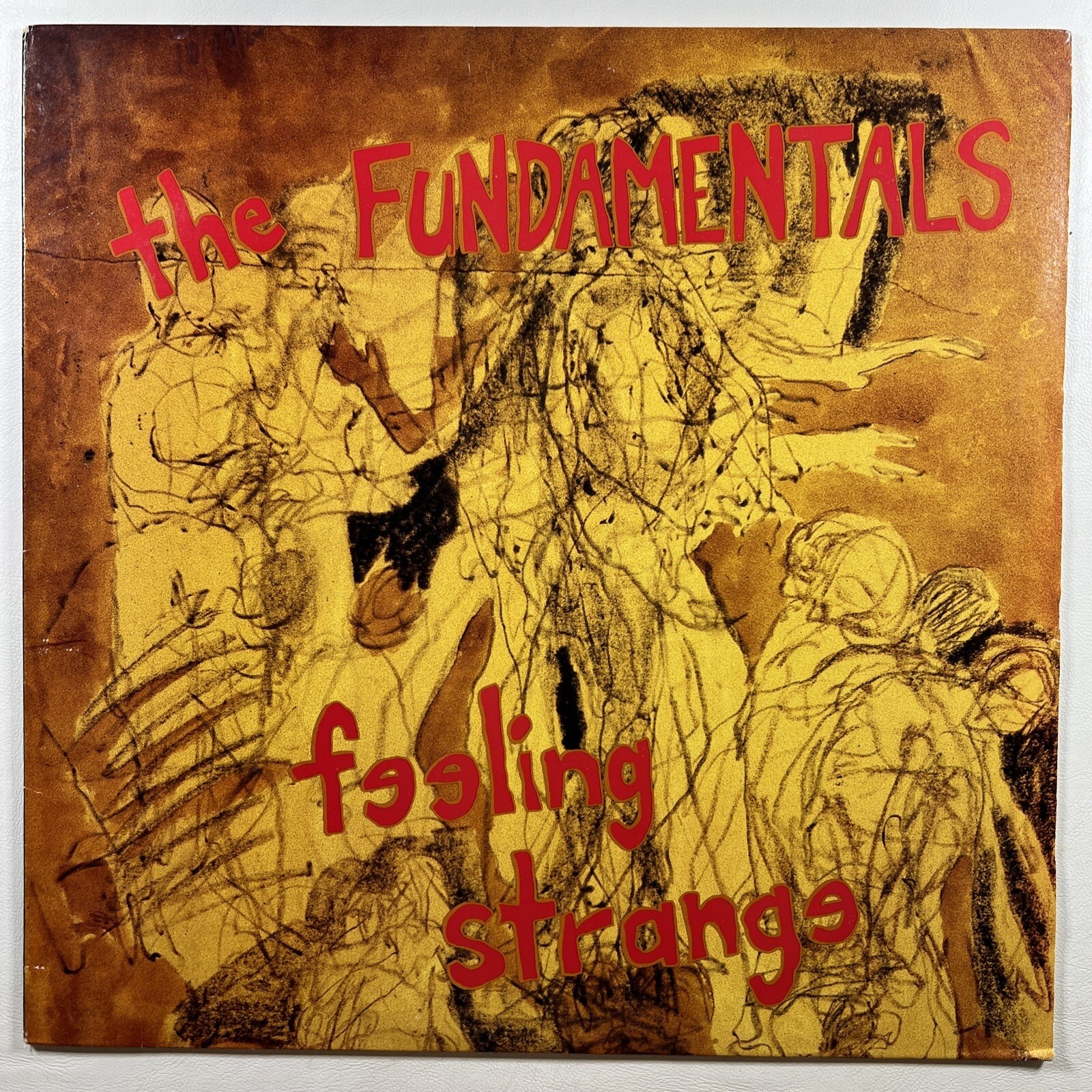 The Fundamentals “Feeling Strange” LP/P.O.S. Records 07767-1 (EX) 1989