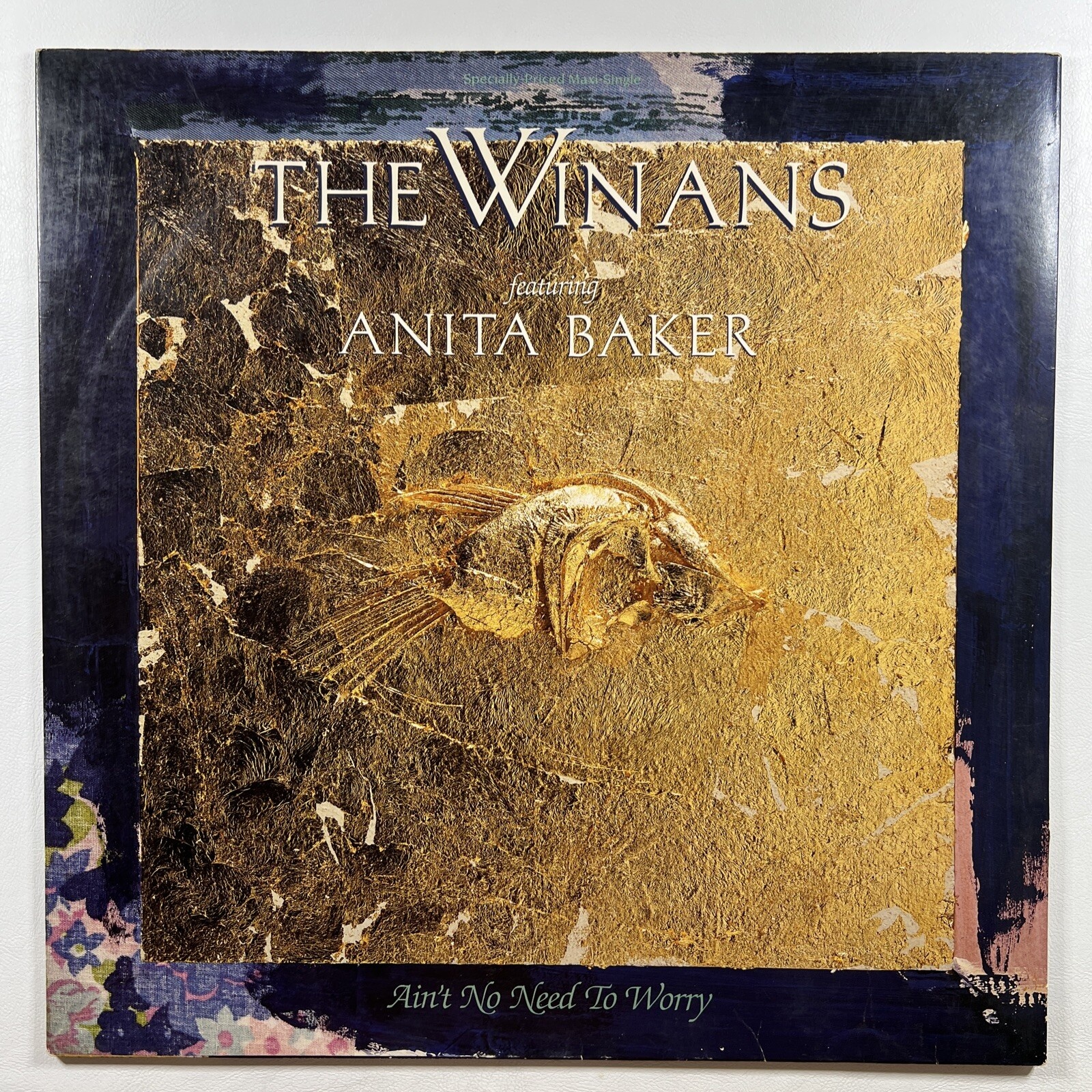 The Winans / Anita Baker “Ain't No Need To Worry” Maxi Single/Qwest (EX) 1987