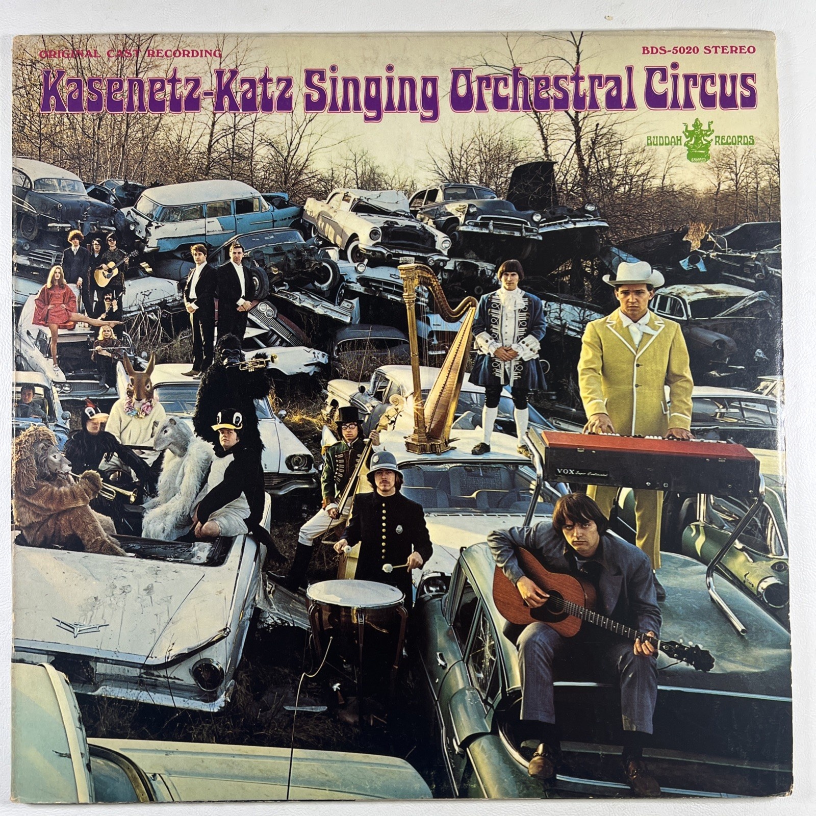 The Kasenetz Katz Singing Orchestral Circus LP/Buddah BDS 5020 (VG+) 1968 Gate