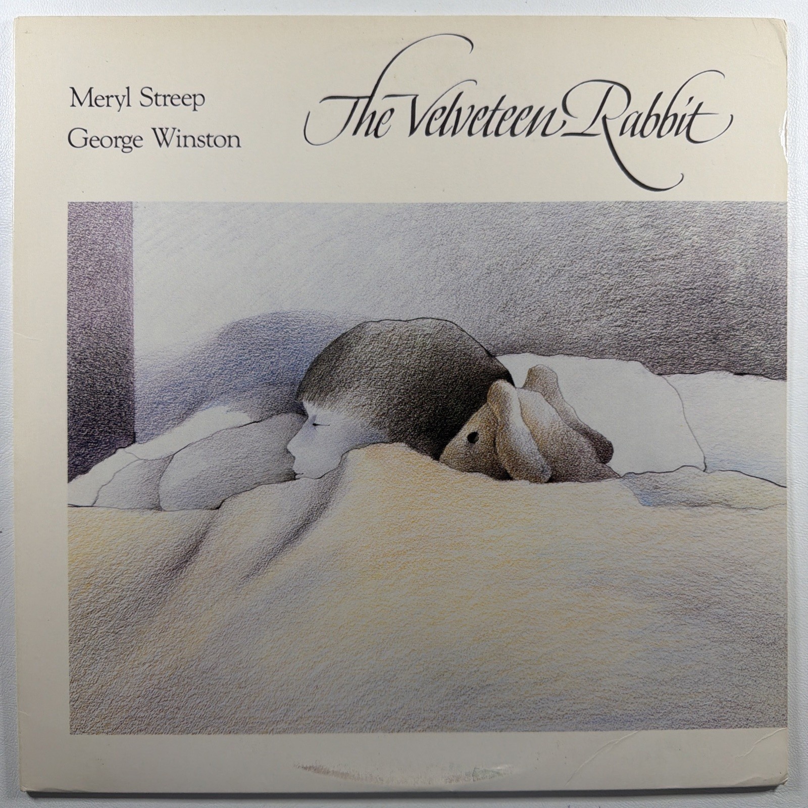 The Velveteen Rabbit LP Meryl Streep George Winston Dancing Cat NM 1985