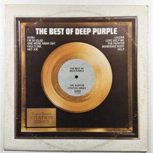 Deep Purple - The Best Of Deep Purple LP Scepter Records CTN 18010 EX 1972
