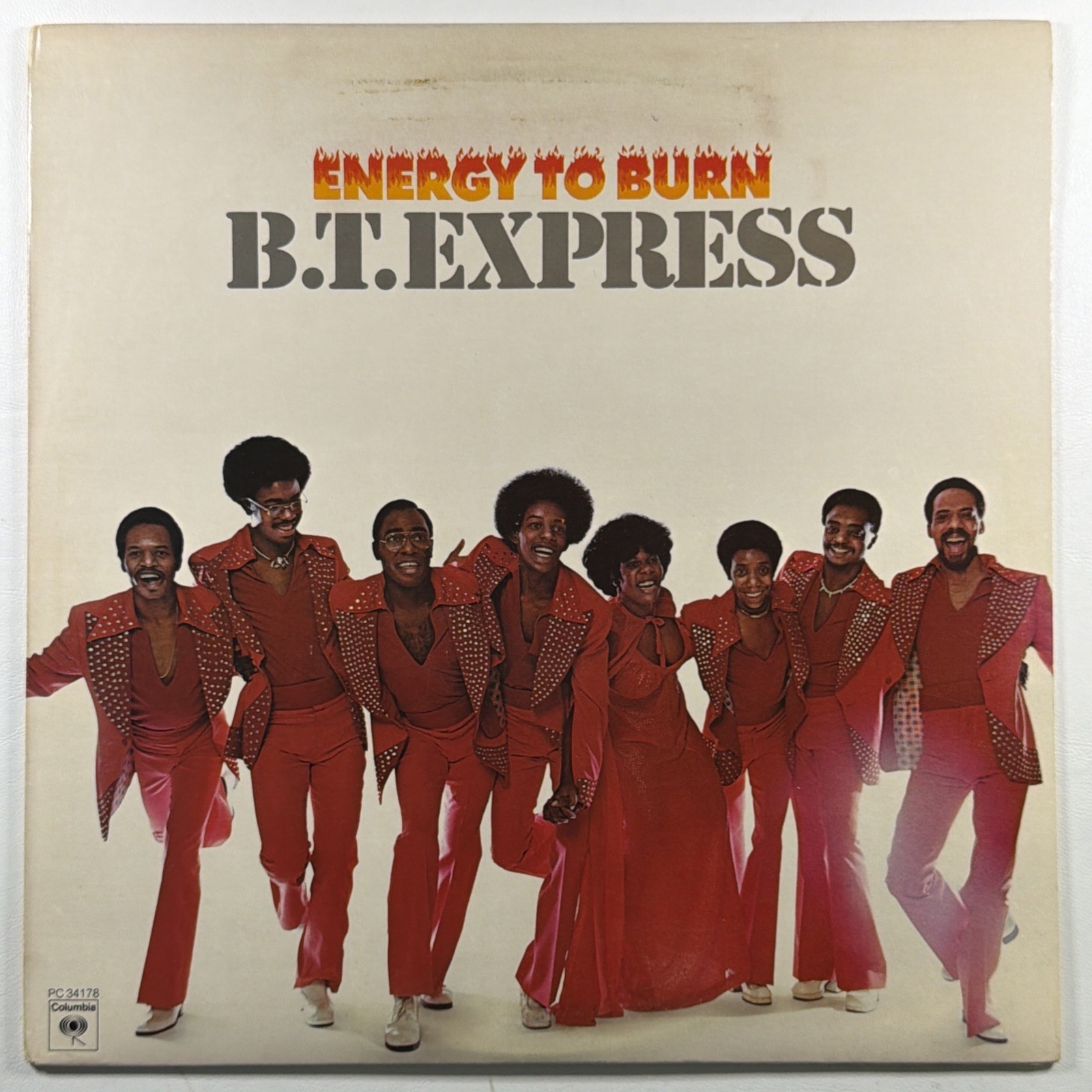 B.T. Express - Energy to Burn LP Columbia PC 34178 NM Promo 1976