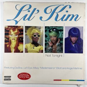 Lil’ Kim “Not Tonight/Crush On U” Single 12”/Big Beat (VG+) 1997 Left Eye, Missy