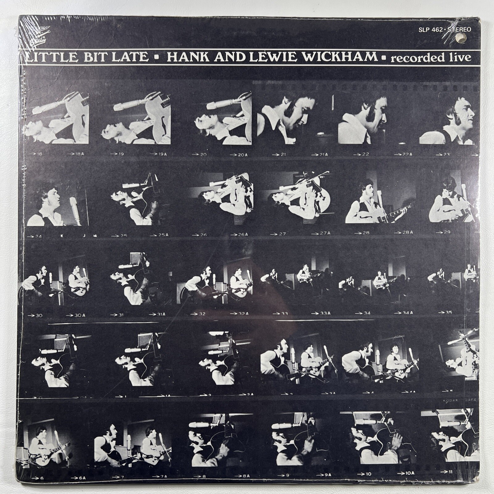 HANK & LEWIE WICKHAM “Little Bit Late Recorded Live” LP/Starday SLP 462 (Sealed)