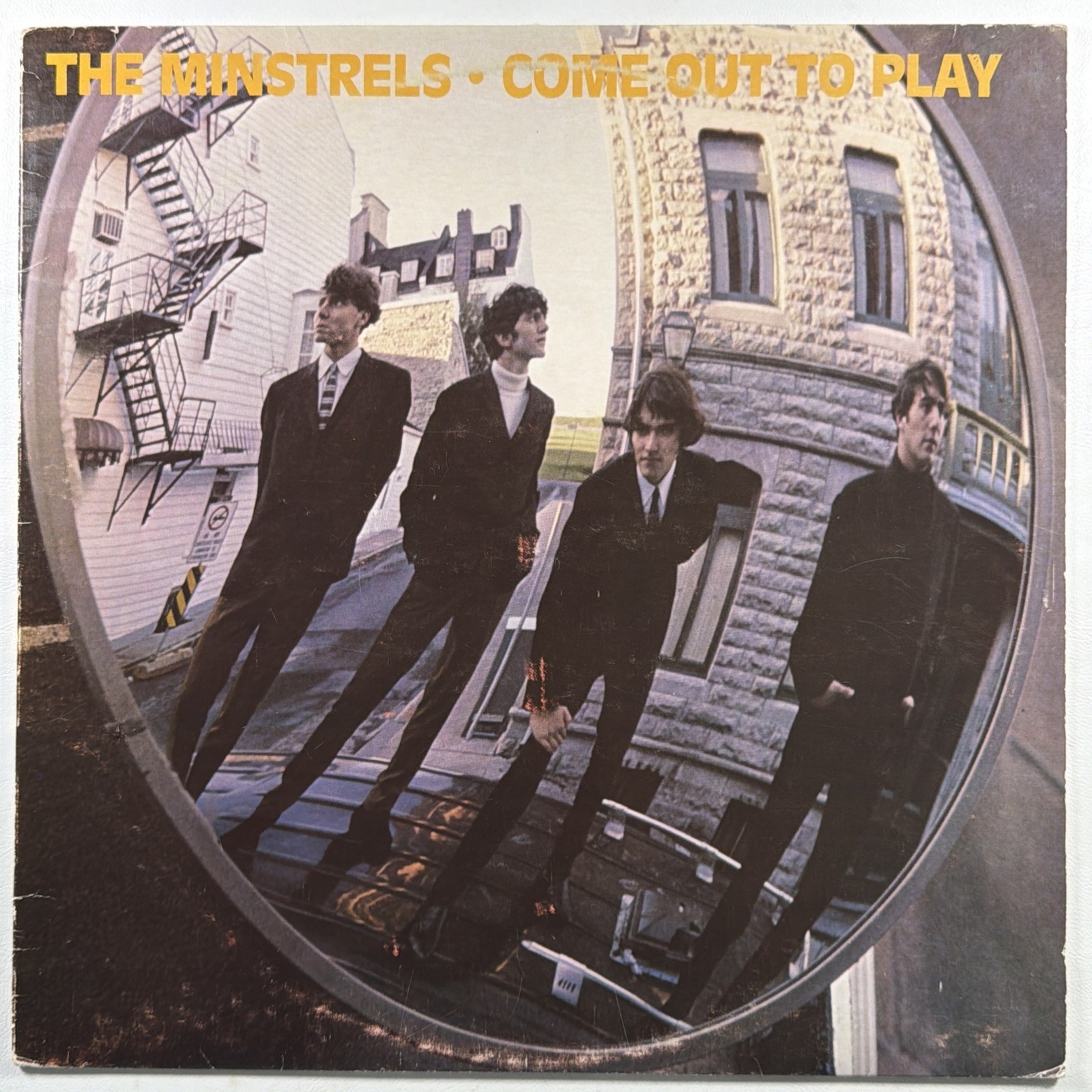 The Minstrels - Come Out To Play EP Whatwave EX 45RPM Canada 1990 Garage Rock