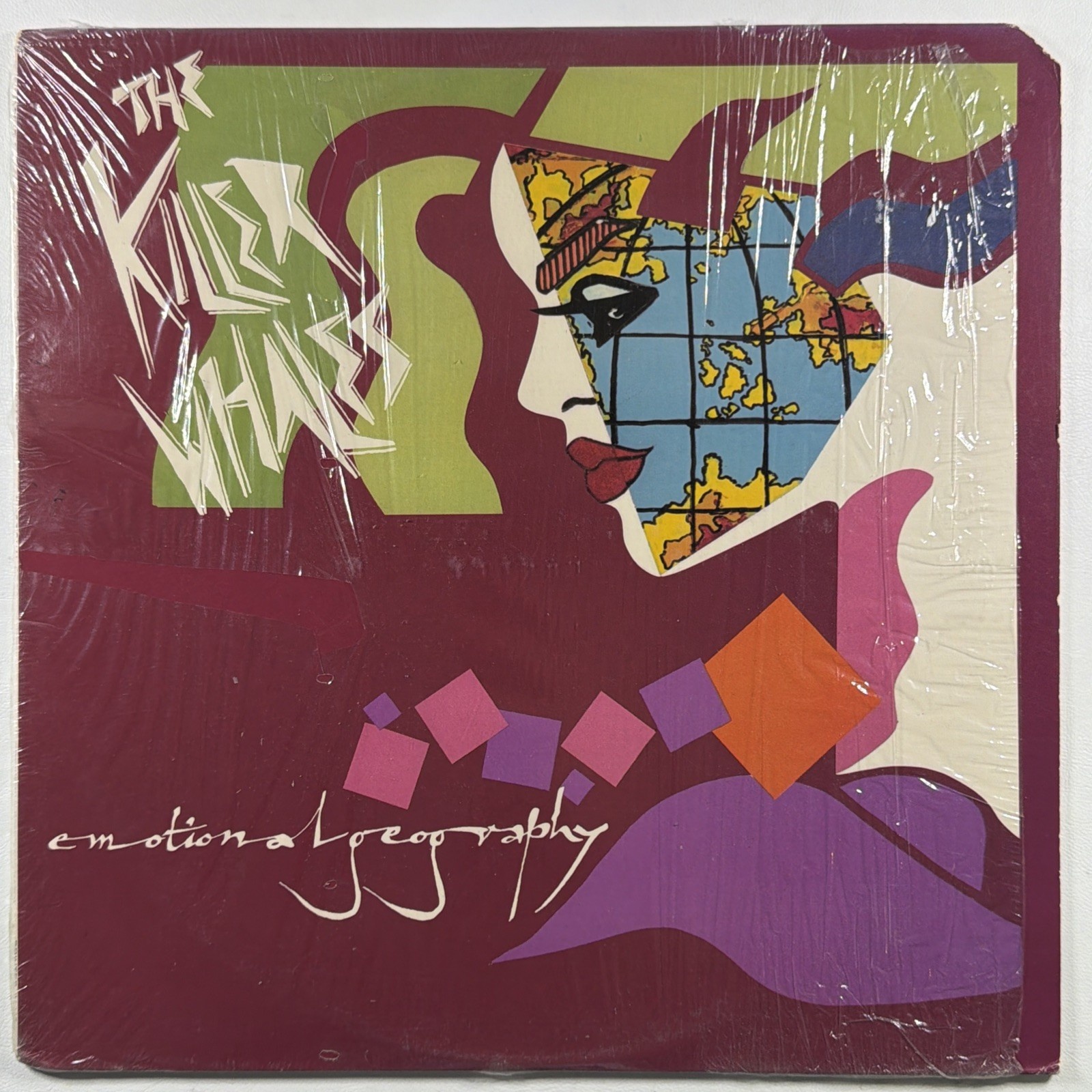 The Killer Whales - Emotional Geography LP Ripete 392153 VG+ 1983 Shrinkwrap
