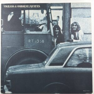 Vigrass & Osborne - Queues LP UNI 73129 EX Trifold 1972 Insert Pop Rock