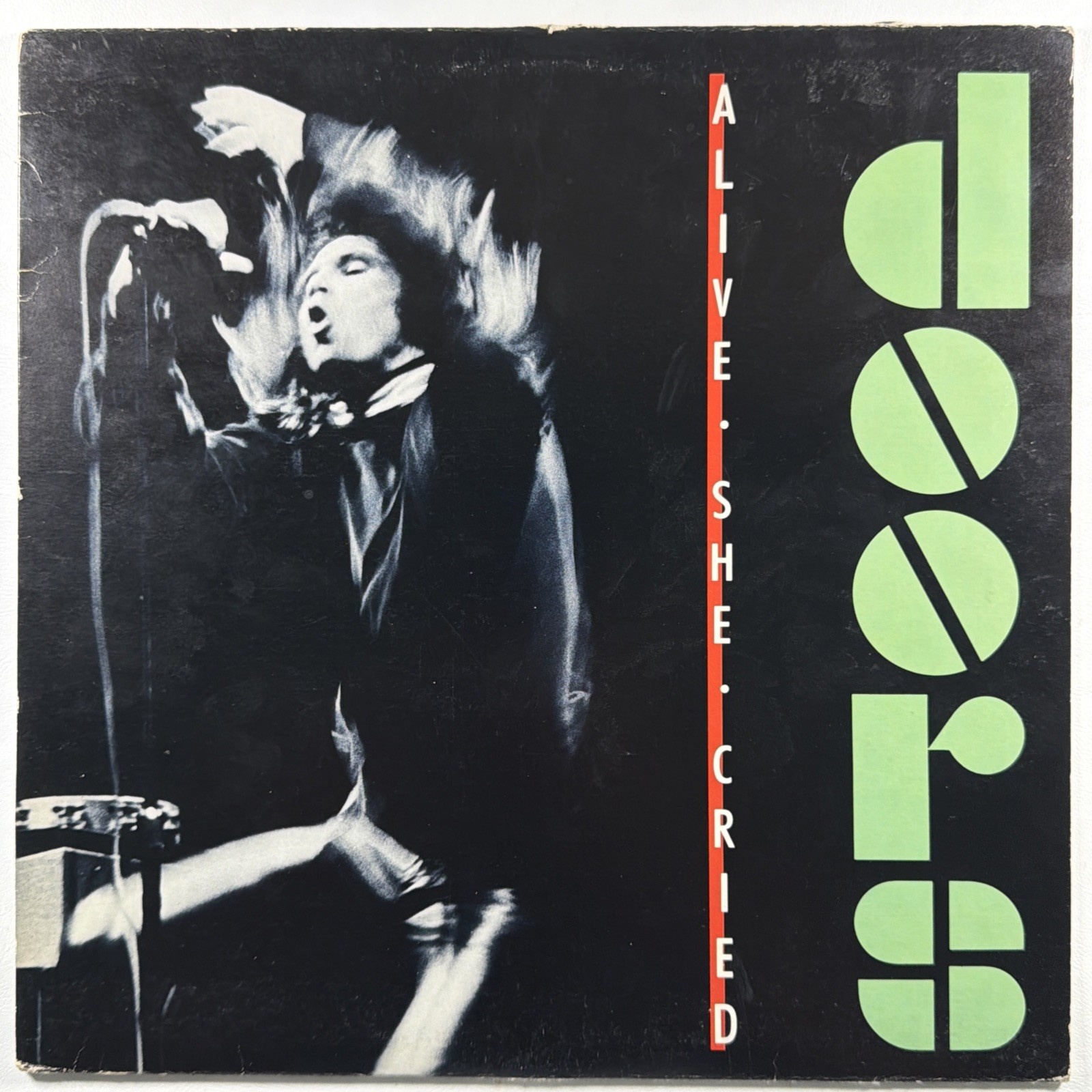 The Doors - Alive She Cried LP Elektra 96 02691 EX 1983 Canada Light My Fire