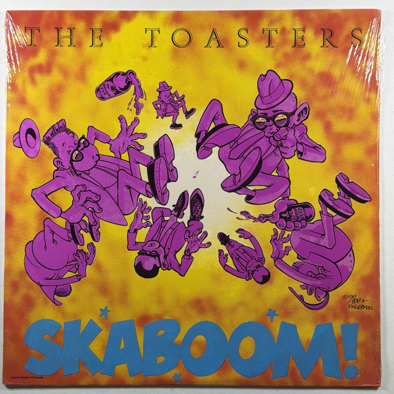 The Toasters - Skaboom! LP Moving Target MT 011 NM Shrinkwrap 1987 Ska