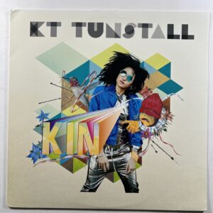 KT Tunstall “KIN” LP/Caroline Records (EX) Coke Bottle Clear Vinyl 2016 Insert