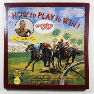 William Klatt “How To Play To Win” 3LP/CMP (NM) Gatefold 1971