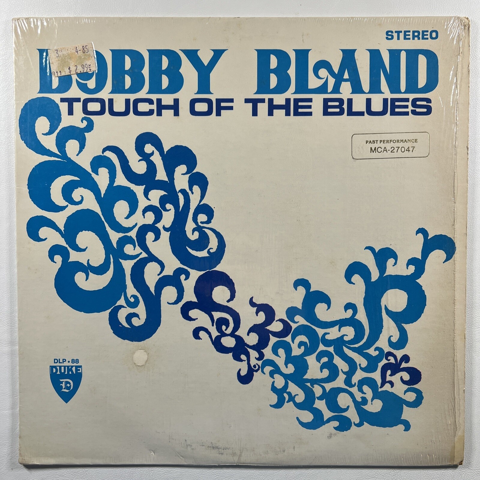 Bobby Bland “Touch Of The Blues” LP/MCA-27047 (VG+) Reissue 1984 Shrinkwrap
