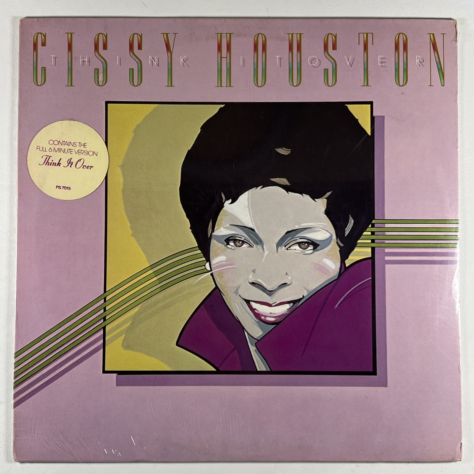 Cissy Houston - Think It Over LP Private Stock PS 7015 Sealed 1978 R&B Hype