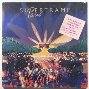 Supertramp - Paris Live 2LP A&M SP-6702 VG+ 1980 Promo Hype Gatefold