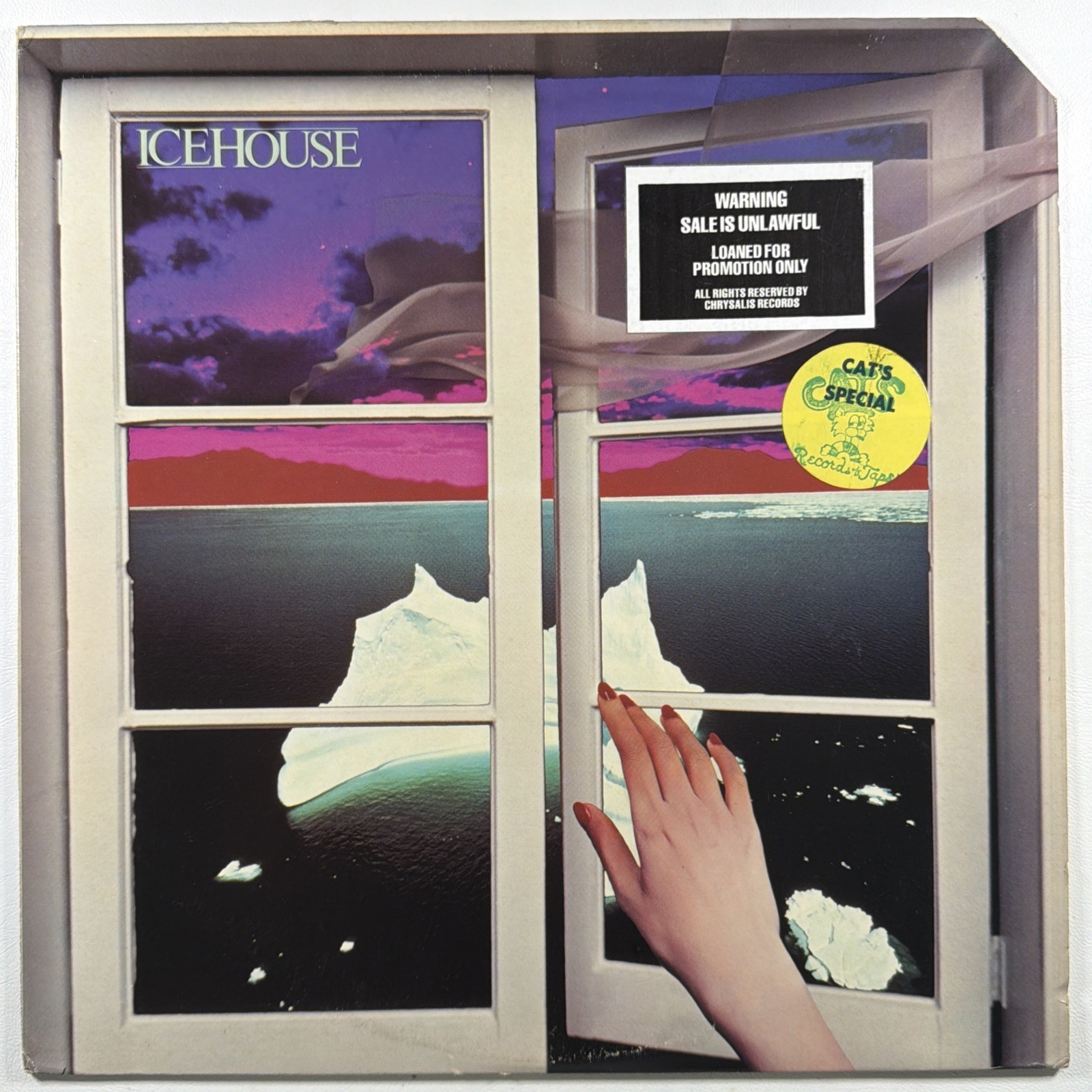 Icehouse - Self Titled LP Chrysalis CHR 1350 NM 1981 Promo