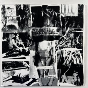 Axnaar “Crawling Misery” EP/All Dead (EX) White Promo Lim. Ed. (300) Poster UK