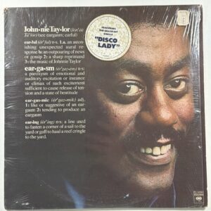 Johnnie Taylor - Eargasm LP Columbia PC 3951 VG+ Soul Funk Shrink Hype 1976