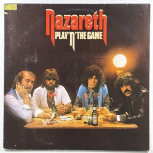Nazareth - Play ‘N” The Game LP Vertigo 6370 418 EX Netherlands 1976 Insert