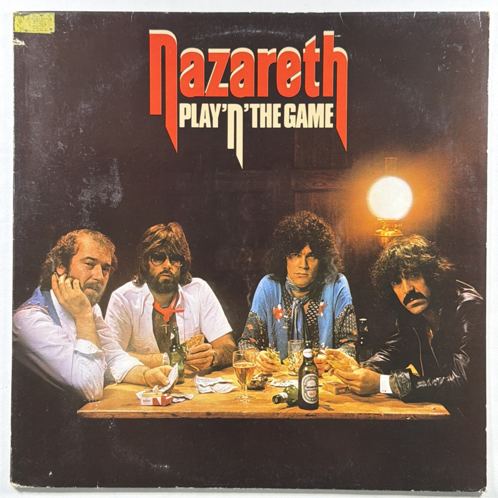 Nazareth - Play ‘N” The Game LP Vertigo 6370 418 EX Netherlands 1976 Insert