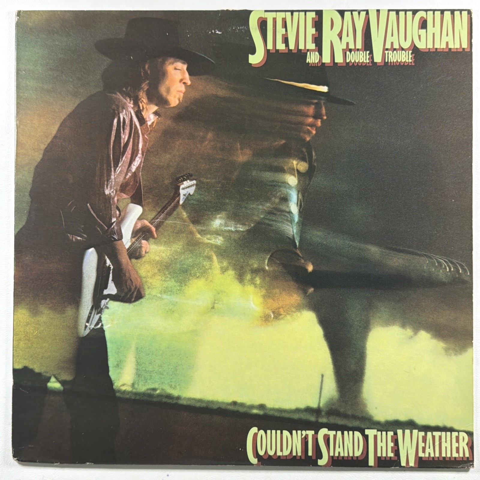 Stevie Ray Vaughan - Couldn't Stand the Weather LP Epic FE3904 NM 1984 Cold Shot