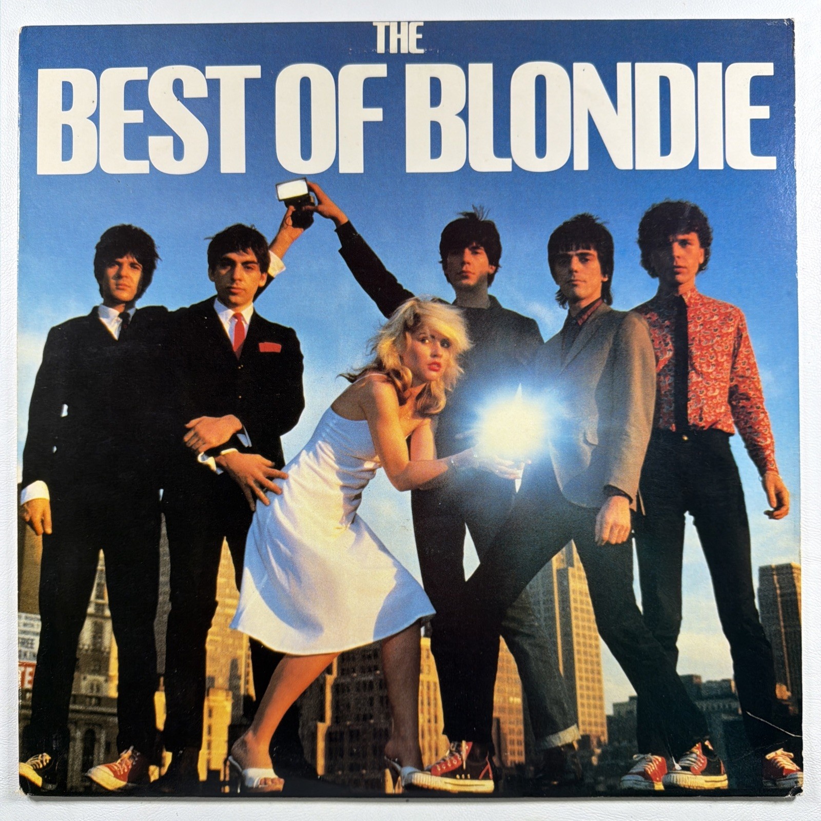Blondie - The Best Of Blondie LP Chrysalis CHR 1337 EX 1981 Heart Of Glass