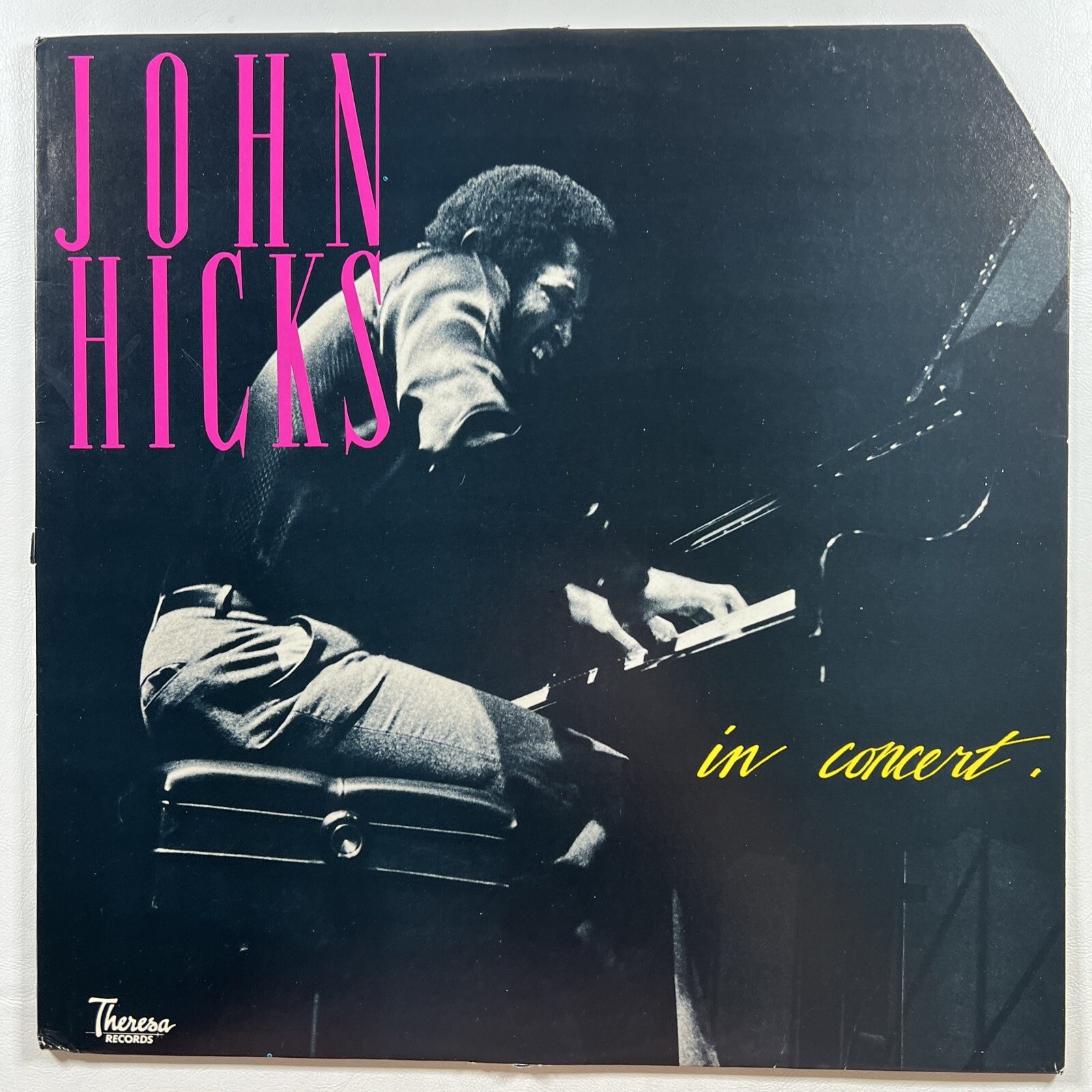 John Hicks “In Concert” LP/Theresa Records TR123 (VG+) 1986