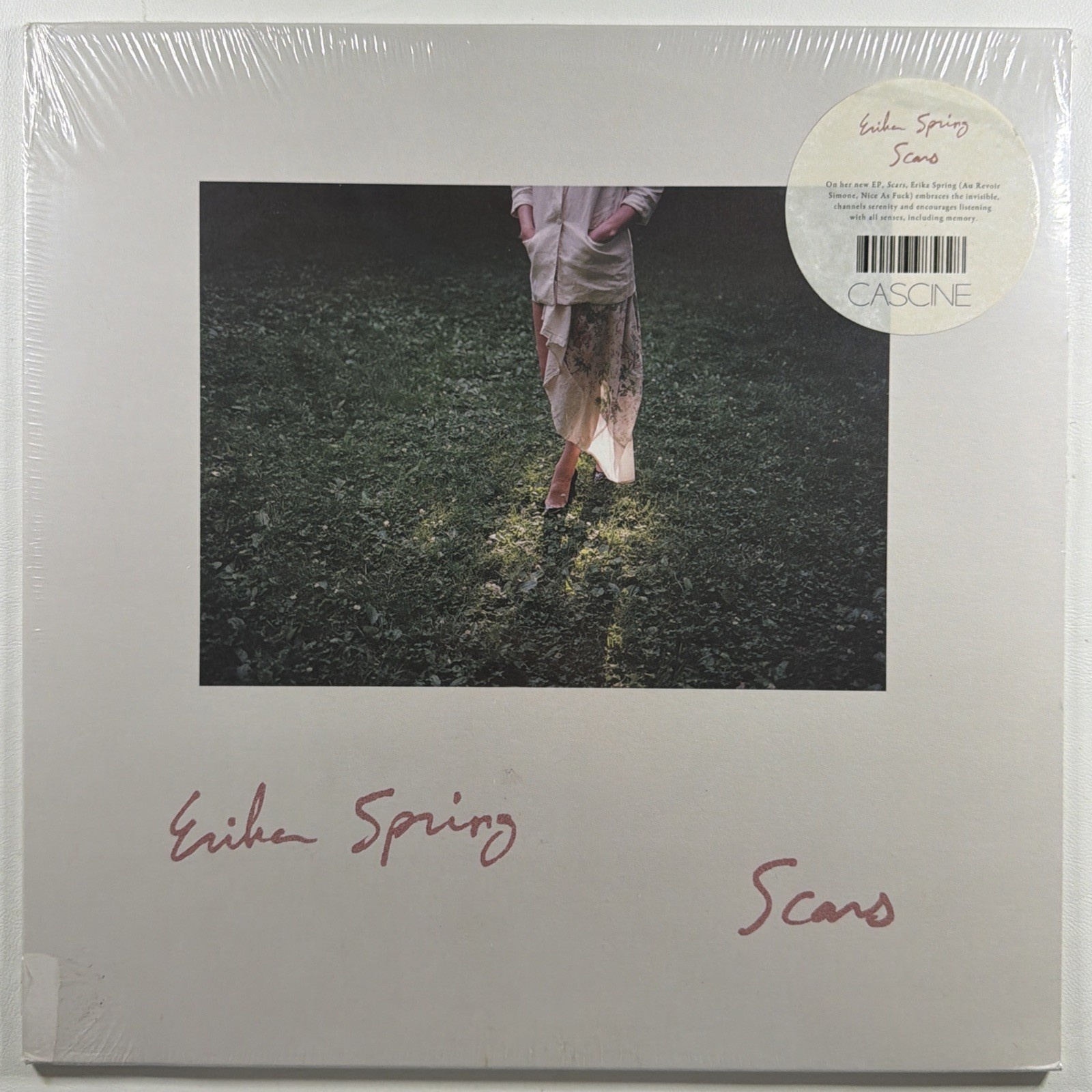 Erika Springs - Scars EP Cascine CSN113 Sealed 2018 Hype Indie Pop
