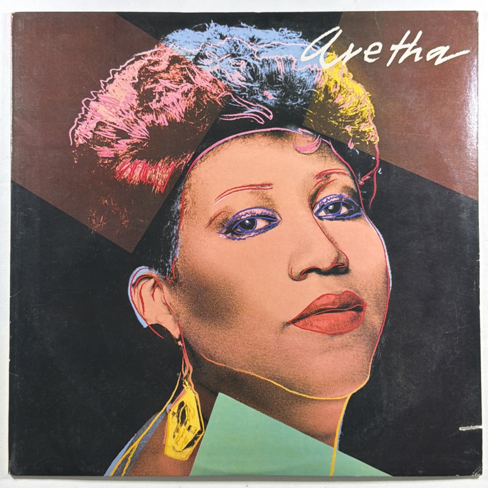 Aretha Franklin - Aretha Arista AL 8442 EX 1986 I Knew You Were Waiting (For Me)